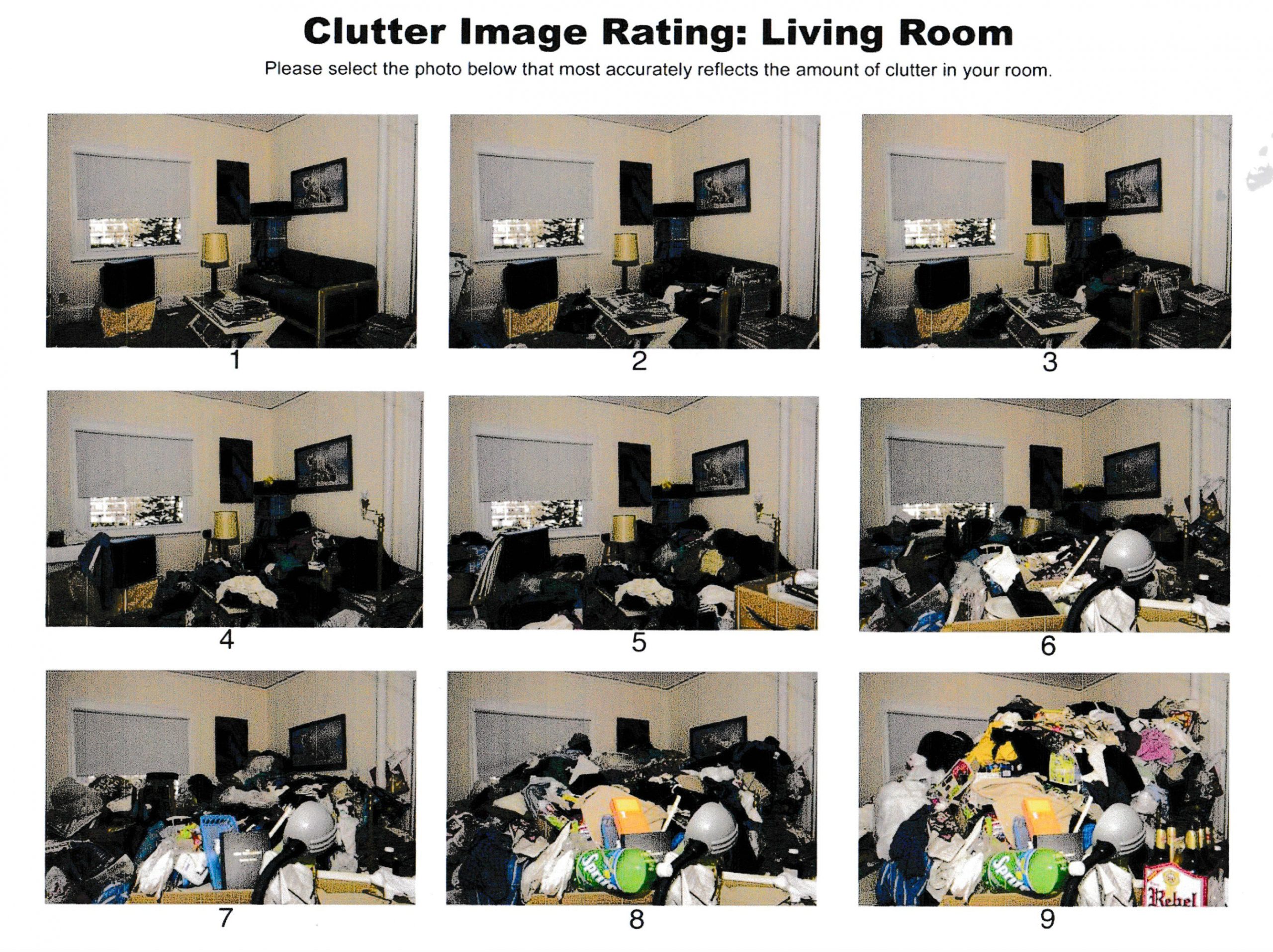 Clutter Scale Rating